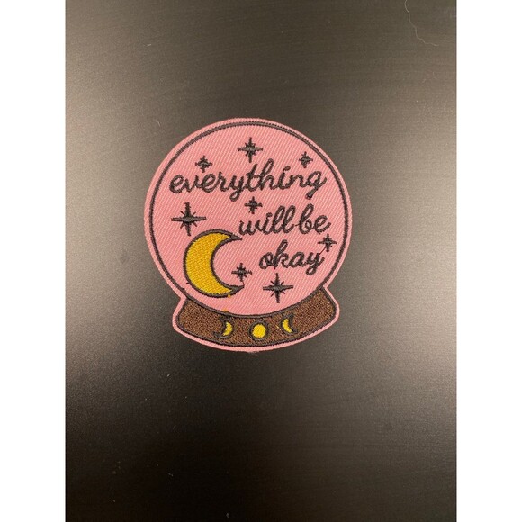 Everything Will Be Alright iron on patch - Picture 1 of 1